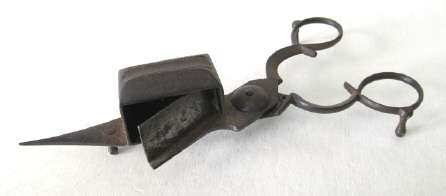 Vintage wick trimmer and candle snuffer