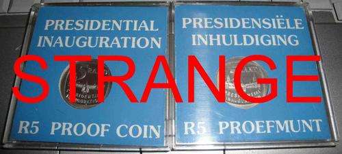 2x1994 PROOF MINT ERRORS or WHAT? STRANGE COINS!! GRADERS OPINIONS WELCOME? Happy bidding. R1 Start!
