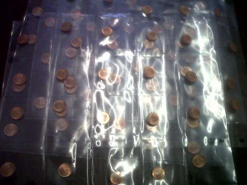 80x 1970 uncirculated half cents..........WOW. 44 year old beauties.