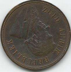 PAUL KRUGER 2 SHILLINGS 1897 and  1898 PENNY.