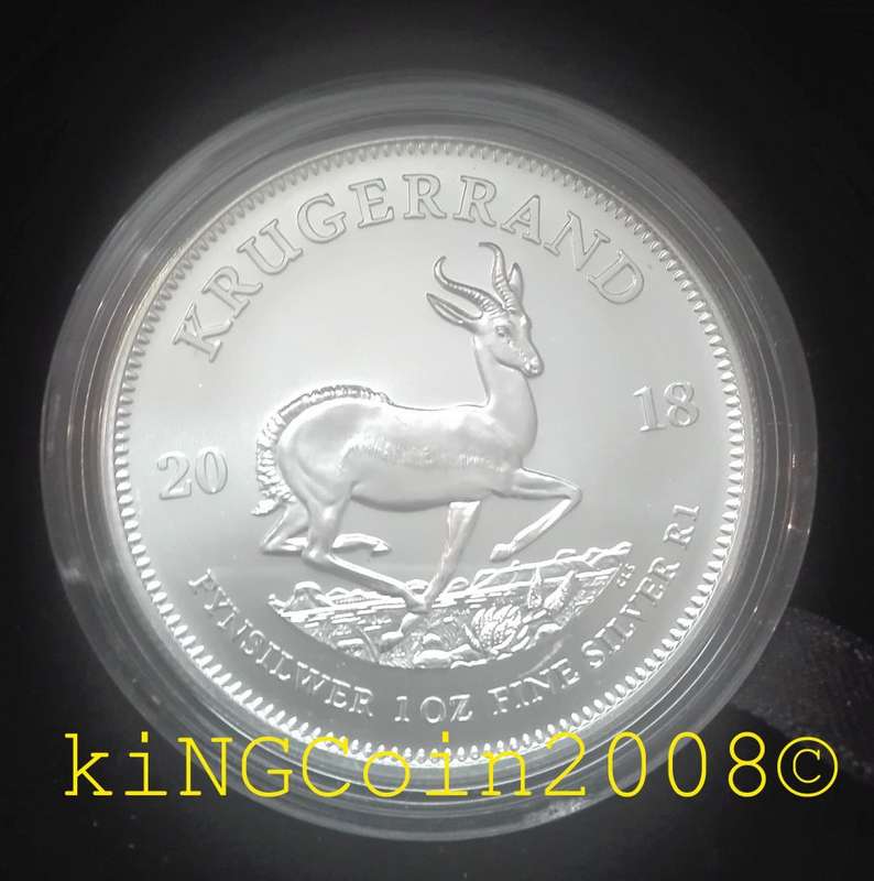Excellent Starter Coin/Gift- Teach your kids about coin collecting, with a 2018 Silver Krugerrand.