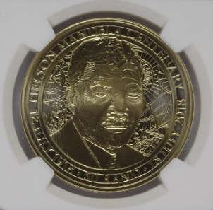 MS70-Highest Grade-1 of 32 Perfect 50R - 2018 Nelson Mandela Centenary-NGC Certification-4725664-009