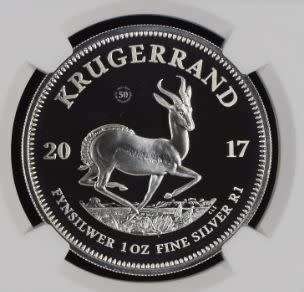 2017-First Silver Krugerrand- PF70- NGC Certification-2813779-012