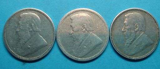 ZAR SET 11- 1894/95//97 six pence, Herns FINE value R2300 you can judge condition. Happy bidding.