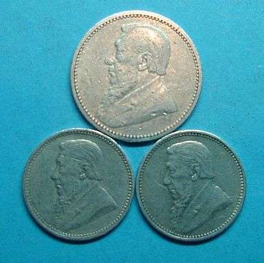 ZAR SET 12, 1892 6p + 2X1896 3p , Herns FINE value R1250 you can judge condition. Happy bidding.