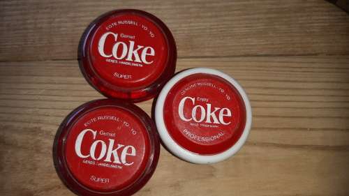 Coca Cola Yo-Yo`s (×3)