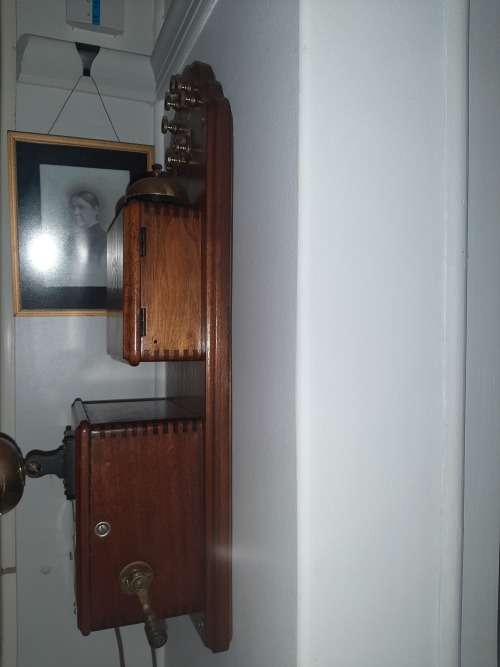 Repurposed old telephone