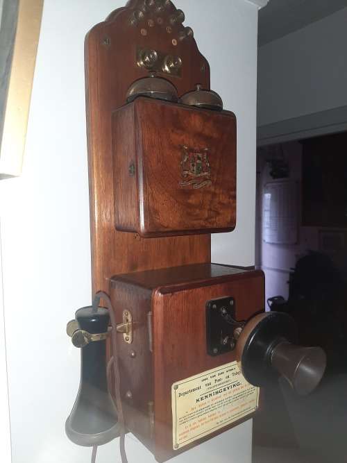 Repurposed old telephone