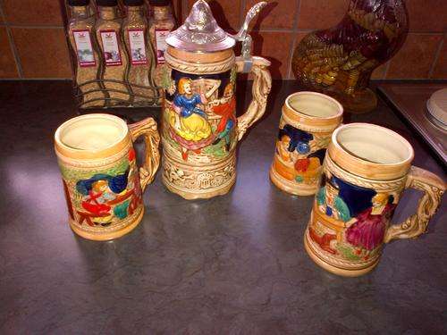 Vintage Beer Mugs
