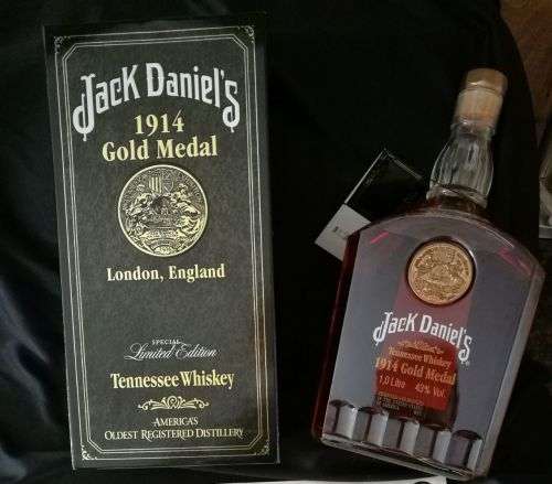 Jack Daniels 1914 Gold Medal 1L