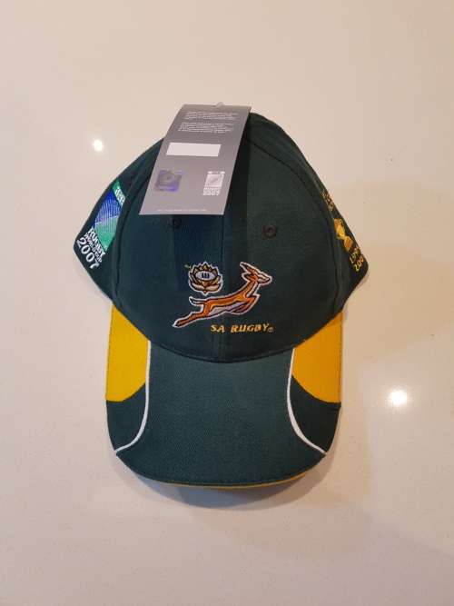 springbok rwc 2007 rugby cap limited edition