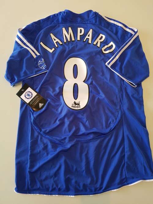 Chelsea FC Home Shirt 2006-2008 LAMPARD 8 - Official Merchandise