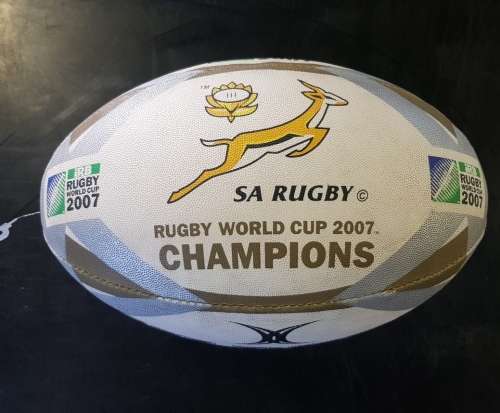 Springbok Limited Edition RWC 2007 Winners Ball Size 5