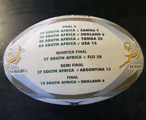 Springbok Limited Edition RWC 2007 Winners Ball Size 5