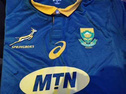 Springbok Official Match Day Jersey with MTN logo