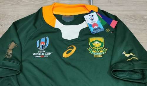 Official Springbok Rugby Jersey RWC19 Japan Asics