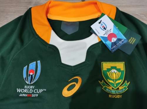 Official Springbok Rugby Jersey RWC19 Japan Asics