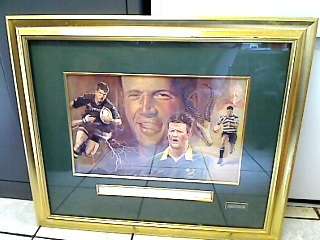 Bobby Skinstad Huge Framed Print with Glass for The Collector (R2000 !!!!!) (COLLECTION ONLY !!!!)