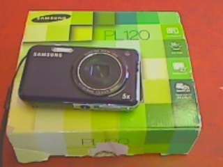 Samsung PL120 Digital Camera + Charger + Box + Cables