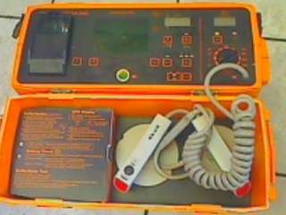 Hellige Servocard SCP 852 External Defibrillator in Case (COLLECTION ONLY !!!!!) (RETAILS for R15000