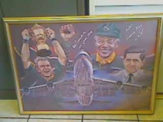 95 World Cup Framed and Numbered Print in Frame and Glass 890mm x 670mm (COLLECTION ONLY!!!!)