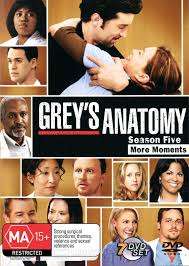 Greys Anatomy season full season 5 (NEW)