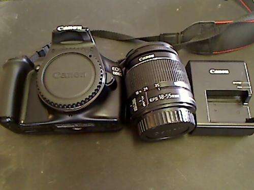 Canon EOS 1100 D Digital SLR Camera + 18x55  Lens + Cables + Charger + Lowepro Bag (Shipping R100)