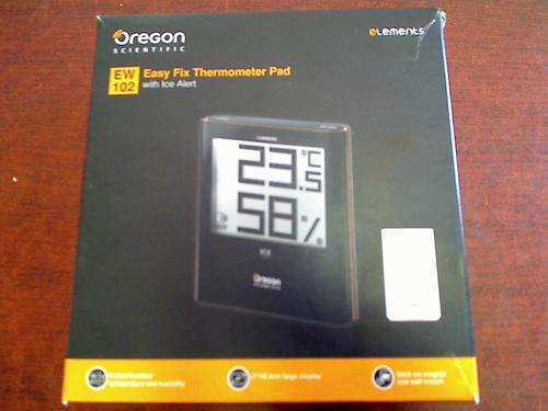 Oregon Scientific EW 102 Easy fix Thermometer Pad With Ice Alert