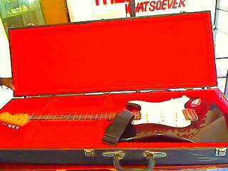 Squire Stratocaster By Fender Electric Guitar + Hard Case (Collection Only!!!!!)