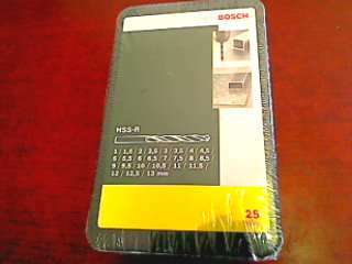 Bosch 25 Piece HHS-R Drill Bit Set