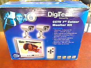 Digitech CCTV 7 Inch Colour Monitor Kit