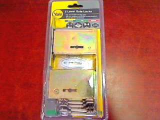 Yale 5 Lever Gate Lock Set