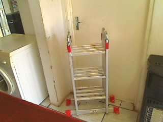 Aluminium 3.5m Fold Up Ladder (Collection Only !!!!)