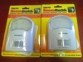 Magneto Beem Buddy Motion Sensor 6 LED Light x 2