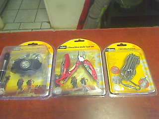 Rolston 3 Piece Toolset (Headlamp + Mini Multi Tool Set + 7 Piece Screwdriver Set