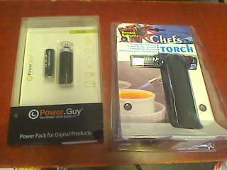 Chefs Torch + Power Bank