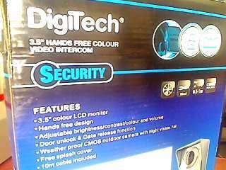 Digitech 3.5" Hands Free Colour Video Intercom