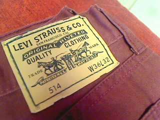 Levi Straight Fit 514 Gents Jeans 36x32