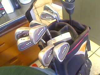 Titleist DTR Irons 3-9 + S + P + Putter + Nike Machspeed Black Square Driver (Collection Only !!!!!)