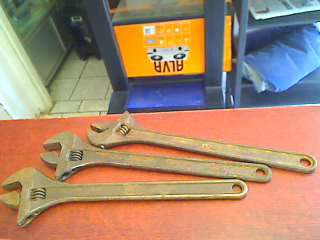 Shiftings x 3 (2 x 450mm Gedore + 1 x 450mm Bahco)