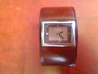 Fossil Ladies Stainless Steel and Leather watch