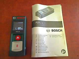 Bosch PLR 15 Laser Distance Measure