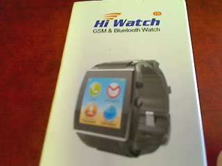 Hi Watch Wrist Mobile Phone GSM + Bluetooth Touch Screen Smart Watch (Retails for R2200)