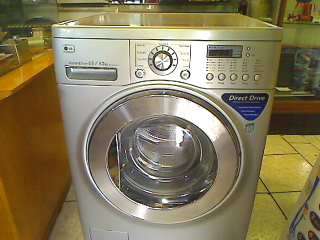 LG Direct Drive Washer/Dryer Combo Silver Wash Machine (Please Read) (Collection Only!!!!)