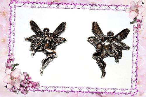 ADORABLE SILVER FAIRY PENDANTS