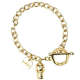 Chikako Kimmidoll Swarovski Chain Bracelet with Charm Height figurine