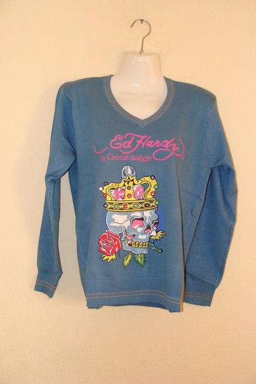 Ladies Ed Hardy Long Sleeve Jersey X Large