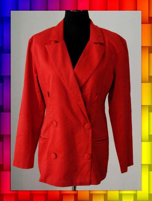 RETRO RED JACKET - SIZE 10