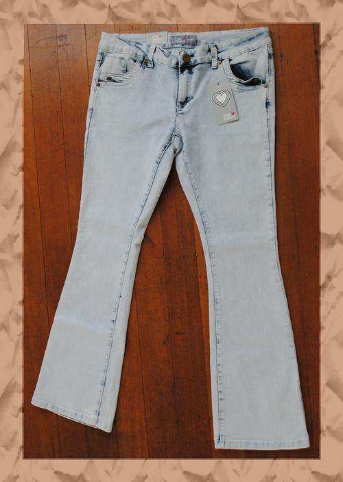 LIGHT BLUE JEANS - SIZE 14