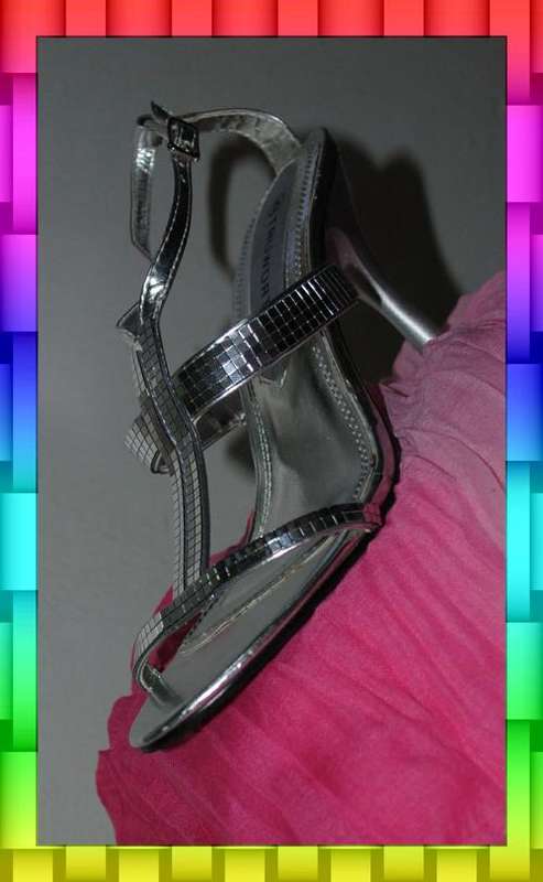 ELEGANT SEXY HEELED SANDALS  -  SIZE 5